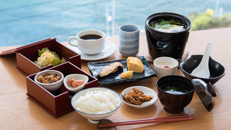 【朝食付き】関門海峡一望の絶景レストランで朝食を♪